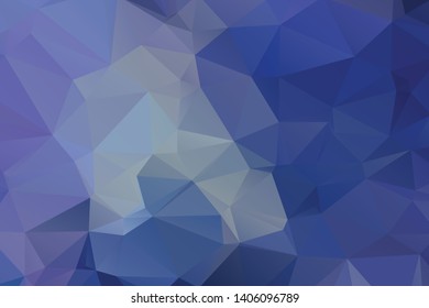 Abstract Color Polygon Background Design