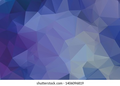 Abstract Color Polygon Background Design