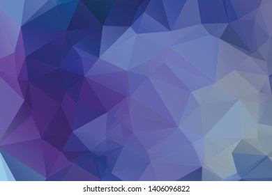 Abstract Color Polygon Background Design