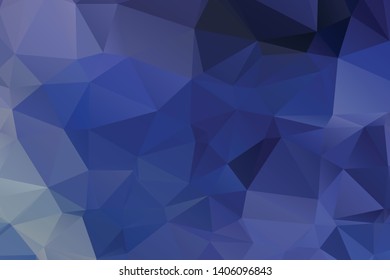 Abstract Color Polygon Background Design