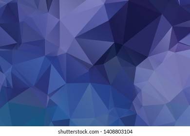 Abstract Color Polygon Background Design