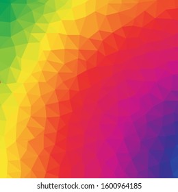 Abstract Color Polygon Background Design, Abstract Geometric Origami Style With Gradient Design EPS 10