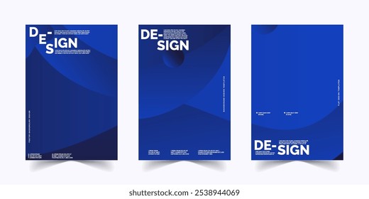 Abstract color poster background design templates