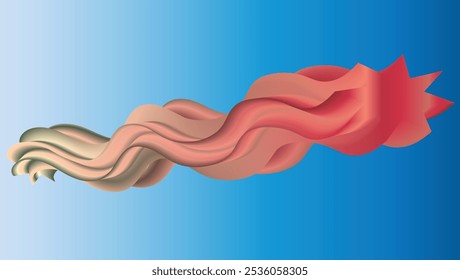 

Abstrato cor poster onda plano de fundo animação tela de computador ilusão fundo.