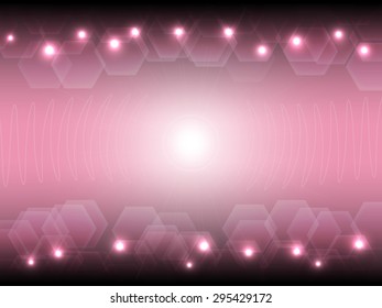 Abstract color radial lighting background