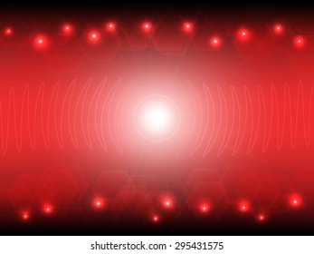 Abstract color radial lighting background