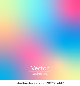 abstract color rainbow background and blurred wallpaper with vector design