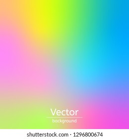 abstract color rainbow background and blurred wallpaper with vector design