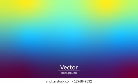 abstract color rainbow background and blurred wallpaper with vector design
