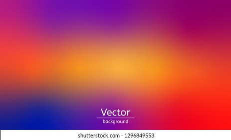 abstract color rainbow background and blurred wallpaper with vector design