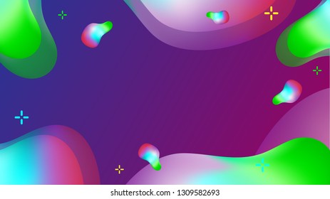 abstract color rainbow background wallpaper with vector design .Blur smooth colorful