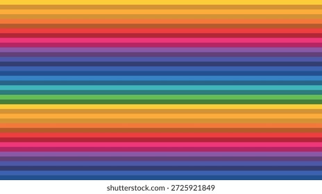 Color Abstractas, rayas del arco iris, lápices y pinturas de colores, espectro de color, gradiente de color