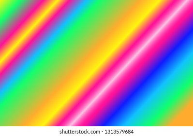 Abstract color rays background. Holographic foil effect background.