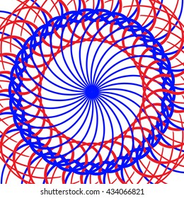 abstract color rays circle. vector illustration