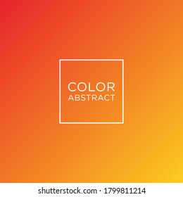 Abstract color red and yellow gradient texture background.