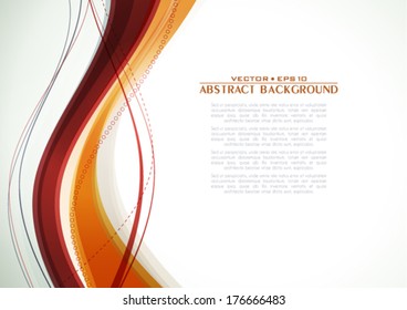 Abstract color retro background. Vector
