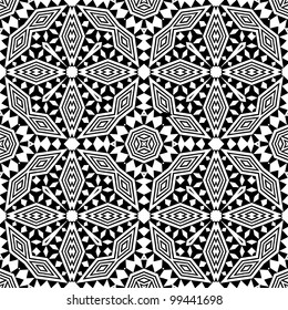 abstract color seamless geometric background. Vector illustration