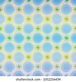 Abstract color seamless geometric pattern for new background.