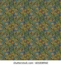Abstract color seamless pattern for background texture.