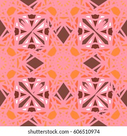 Abstract color seamless pattern for background texture.