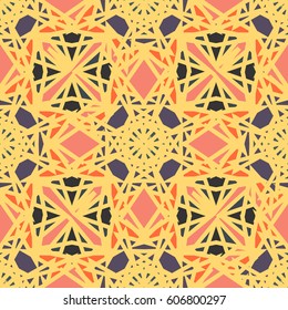 Abstract color seamless pattern for background texture.