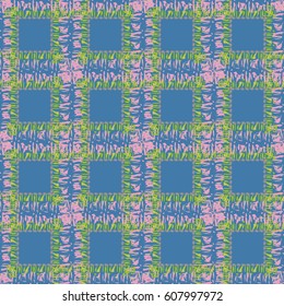 Abstract color seamless pattern for background texture.
