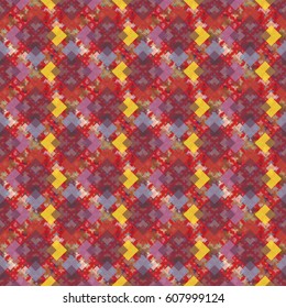 Abstract color seamless pattern for background texture.