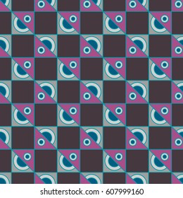 Abstract color seamless pattern for background texture.
