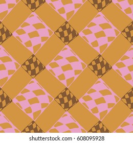 Abstract color seamless pattern for background texture.