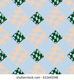 Abstract color seamless pattern for background texture.