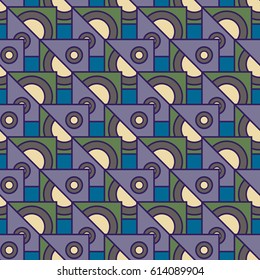 Abstract color seamless pattern for background texture.