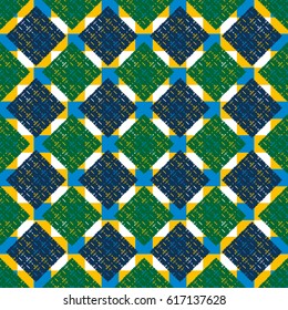 Abstract color seamless pattern for background texture.