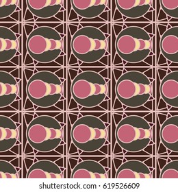 Abstract color seamless pattern for background texture.