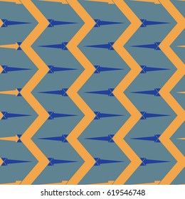 Abstract color seamless pattern for background texture.