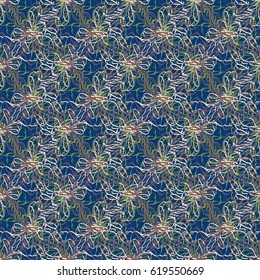 Abstract color seamless pattern for background texture.