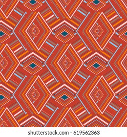 Abstract color seamless pattern for background texture.