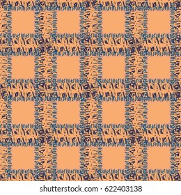 Abstract color seamless pattern for background texture.