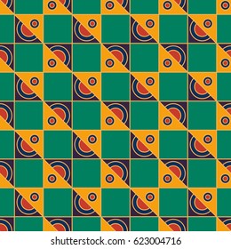 Abstract color seamless pattern for background texture.