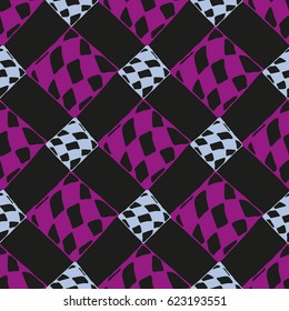 Abstract color seamless pattern for background texture.