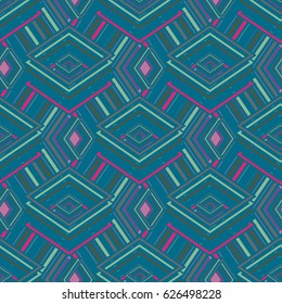 Abstract color seamless pattern for background texture.