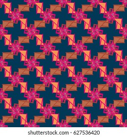 Abstract color seamless pattern for background texture.