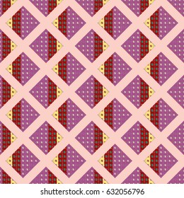Abstract color seamless pattern for background texture.