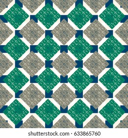 Abstract color seamless pattern for background texture.
