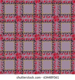 Abstract color seamless pattern for background texture.
