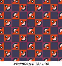 Abstract color seamless pattern for background texture.