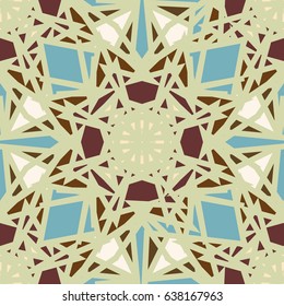 Abstract color seamless pattern for background texture.