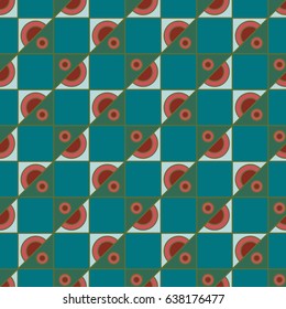 Abstract color seamless pattern for background texture.