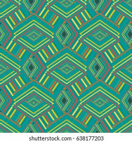 Abstract color seamless pattern for background texture.