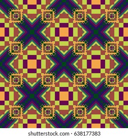 Abstract color seamless pattern for background texture.
