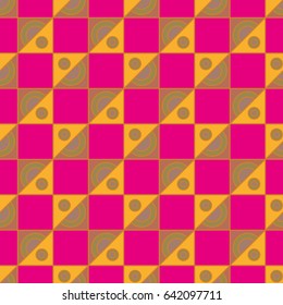 Abstract color seamless pattern for background texture.